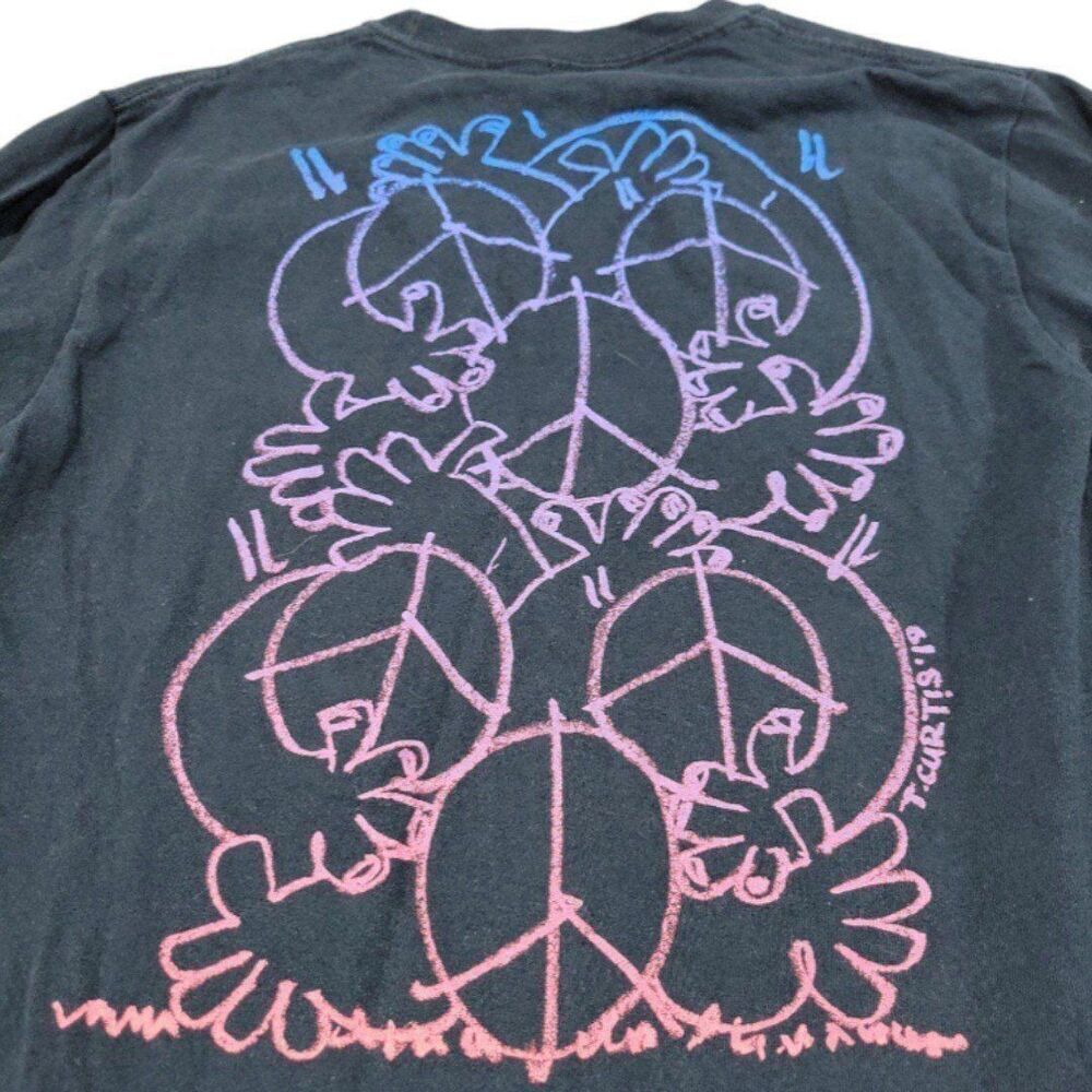 Beyond The Streets Shirt Size Small T. Curtis Graphic Tee Graphic Print T-Shirt - Picture 6 of 9